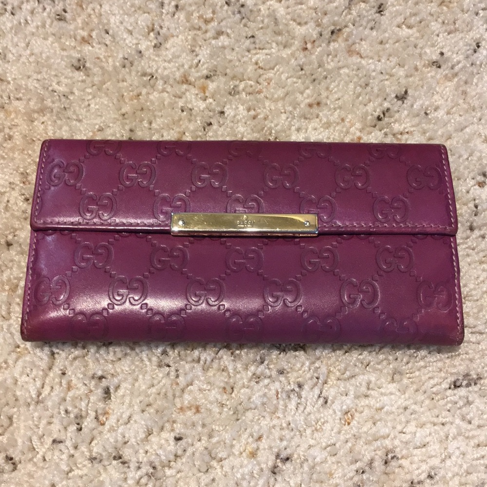 Gorgeous! Authentic Guccisima long wallet